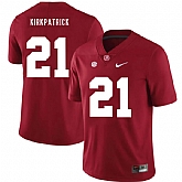 Alabama Crimson Tide 21 Dre Kirkpatrick Red Nike College Football Jersey Dzhi,baseball caps,new era cap wholesale,wholesale hats
